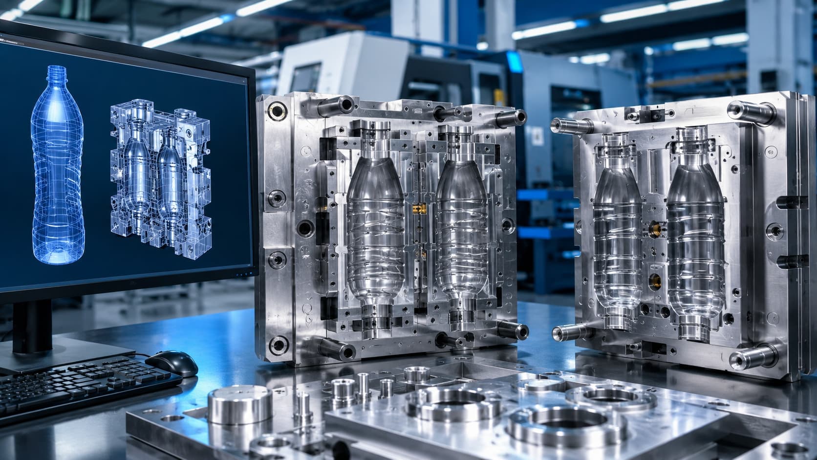 Custom ISBM mould design and manufacturing service